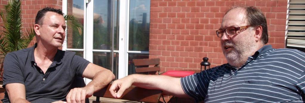 Dieter Fess (links) Michael Weyland (rechts)